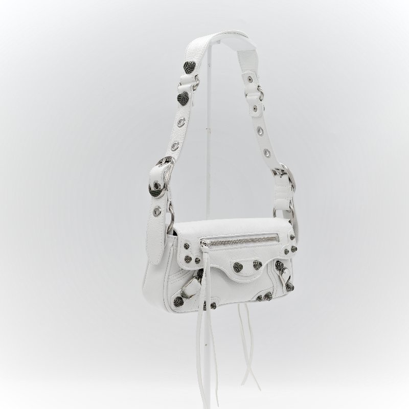 Balenciaga 巴黎世家 白色 單肩包-2