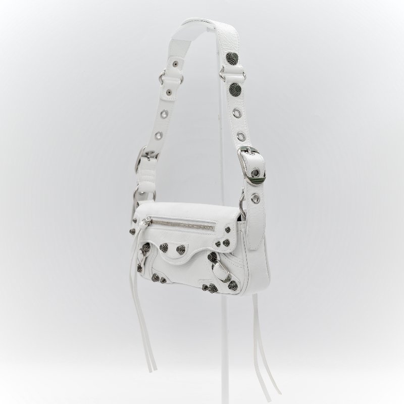 Balenciaga 巴黎世家 白色 單肩包-3