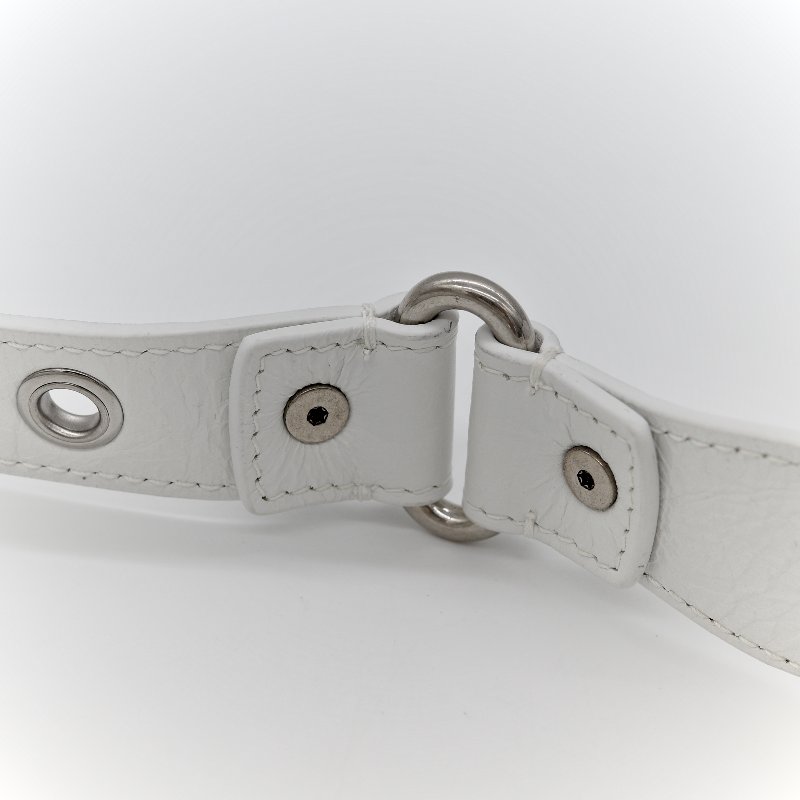 Balenciaga 巴黎世家 白色 單肩包-11