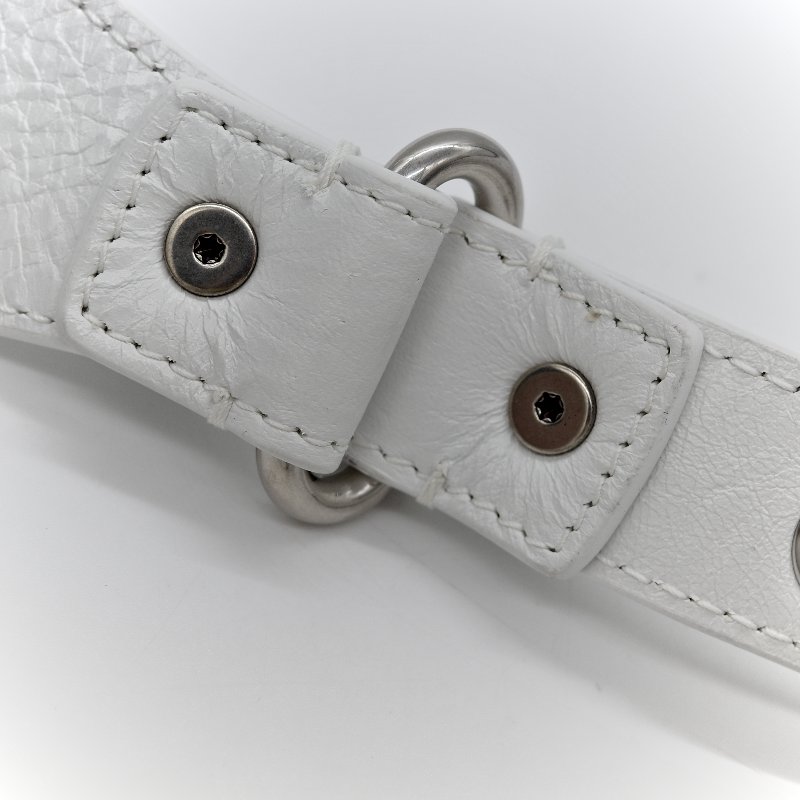 Balenciaga 巴黎世家 白色 單肩包-12