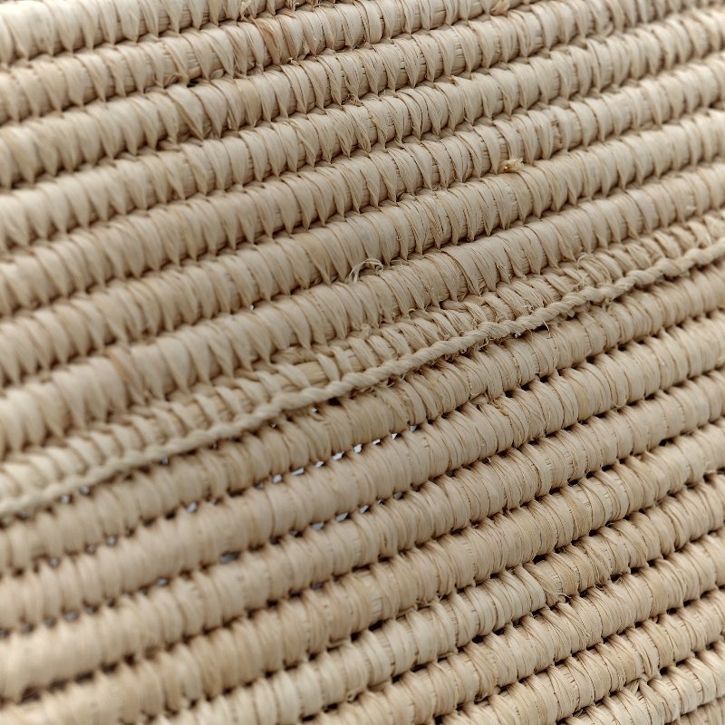 Loewe 羅威 白色 皮革 草編包-8