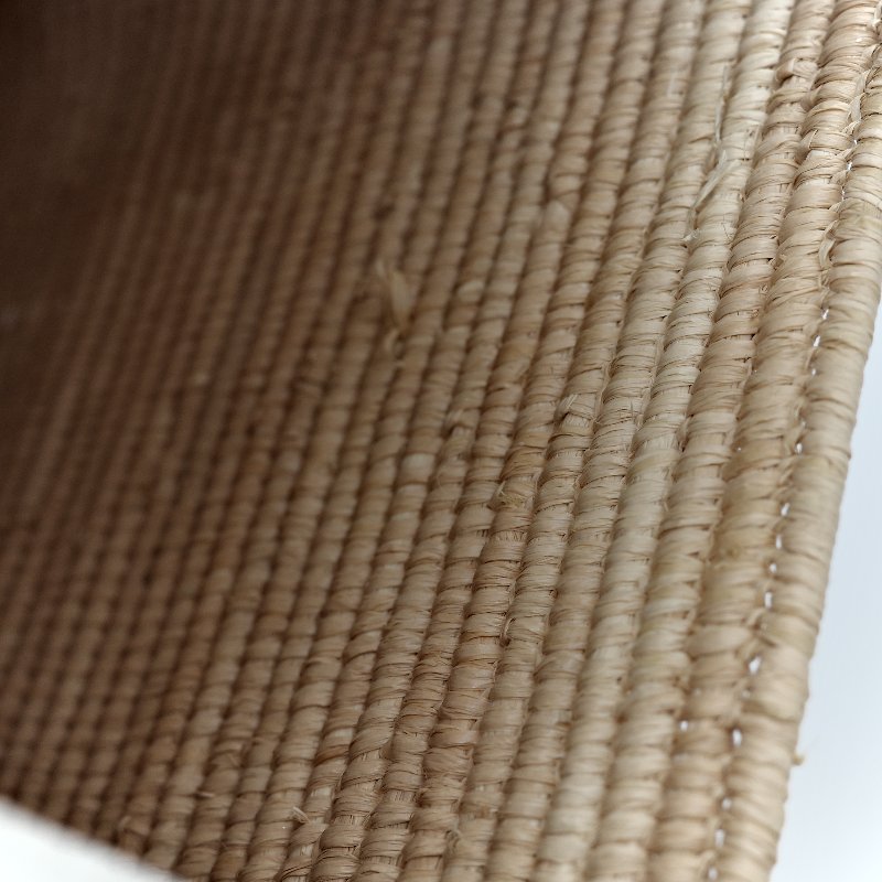 Loewe 羅威 白色 皮革 草編包-16