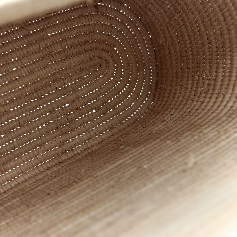 Loewe 羅威 白色 皮革 草編包-19