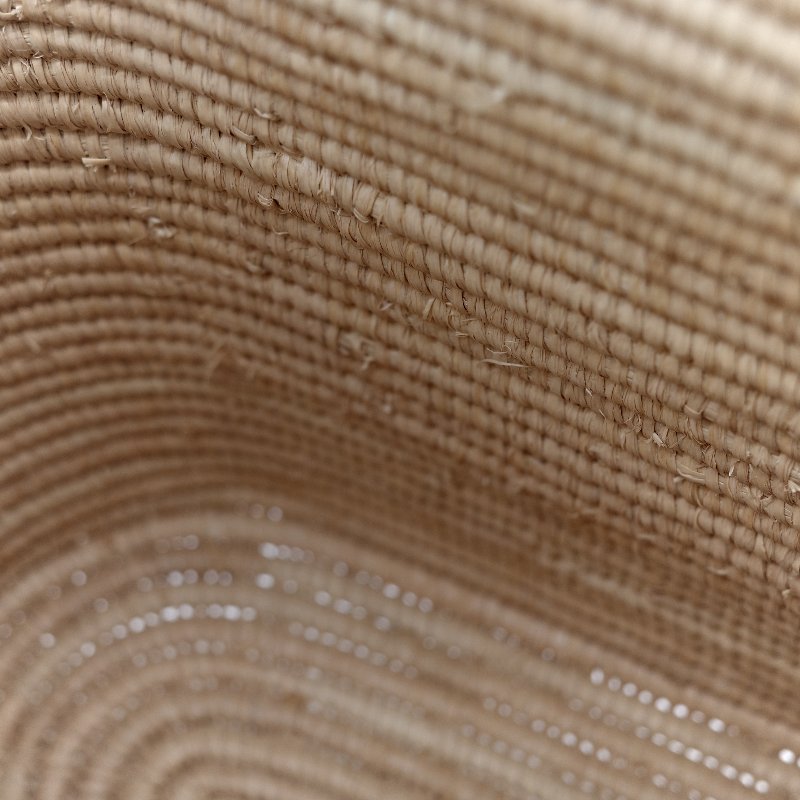 Loewe 羅威 白色 皮革 草編包-20