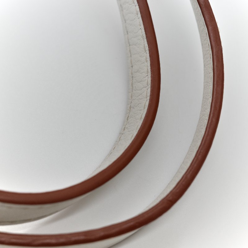 Loewe 羅威 白色 皮革 草編包-21