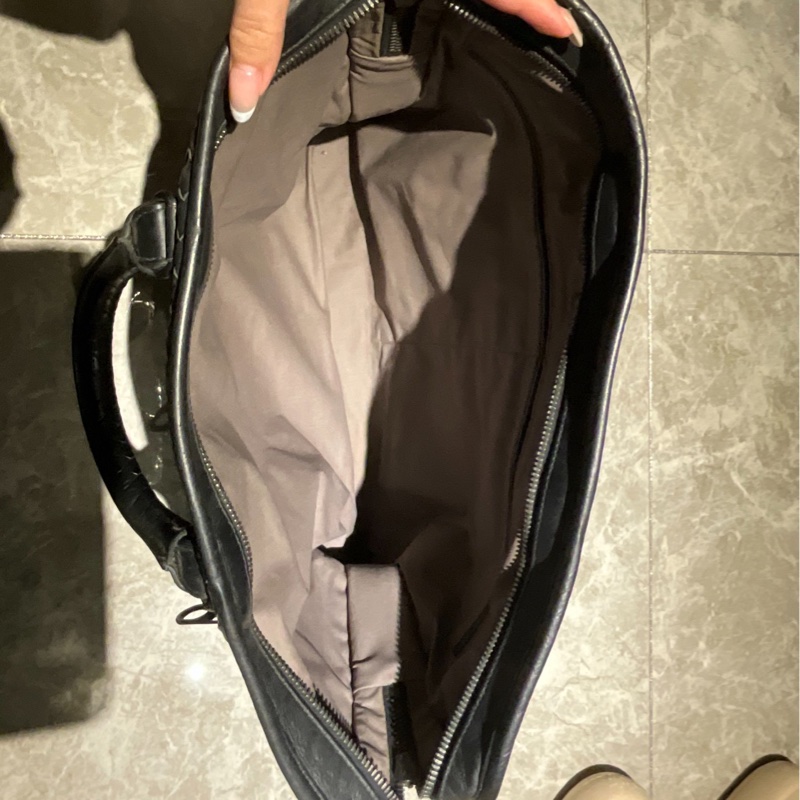 Bottega Veneta bv編織公文包|經典黑色  🈚肩帶-3