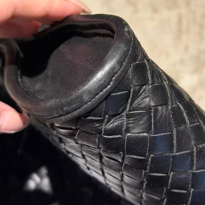 Bottega Veneta bv編織公文包|經典黑色  🈚肩帶-8