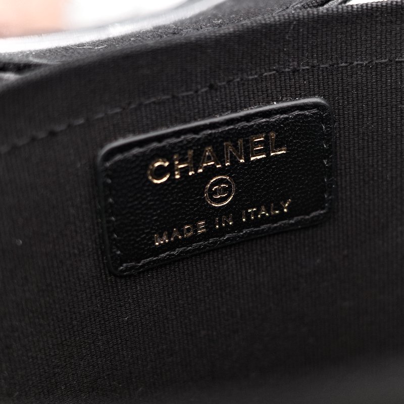 Chanel 香奈兒 黑圓盒子 圓筒包 小-12