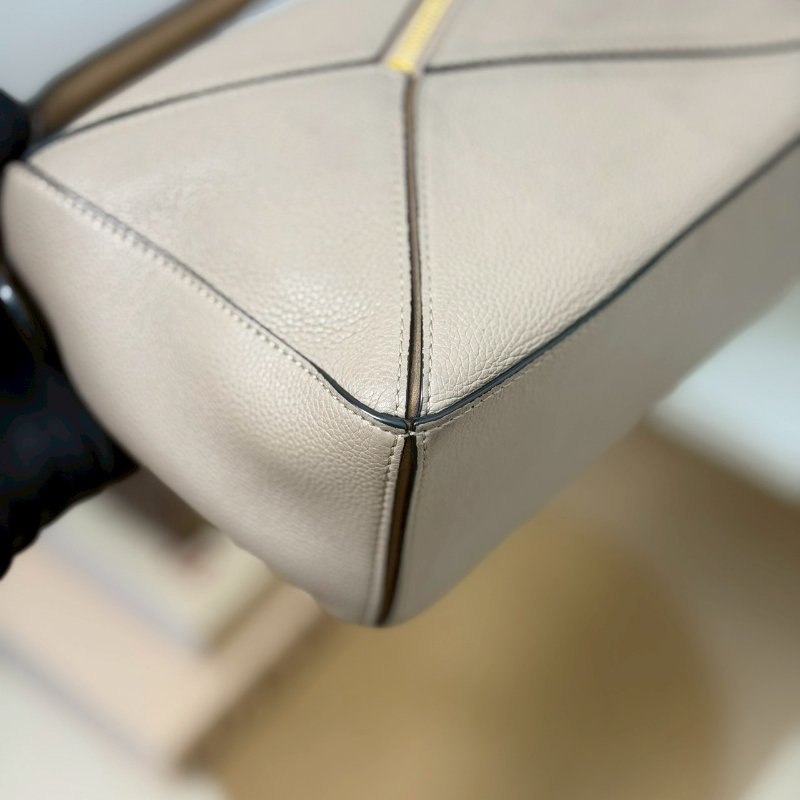 🏷Loewe 羅意威．Small Puzzle 沙色-6