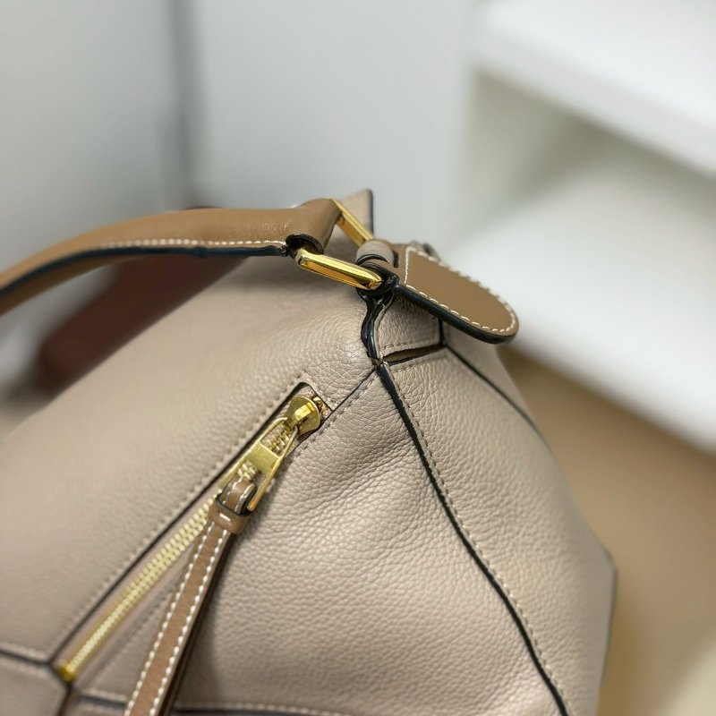 🏷Loewe 羅意威．Small Puzzle 沙色-11