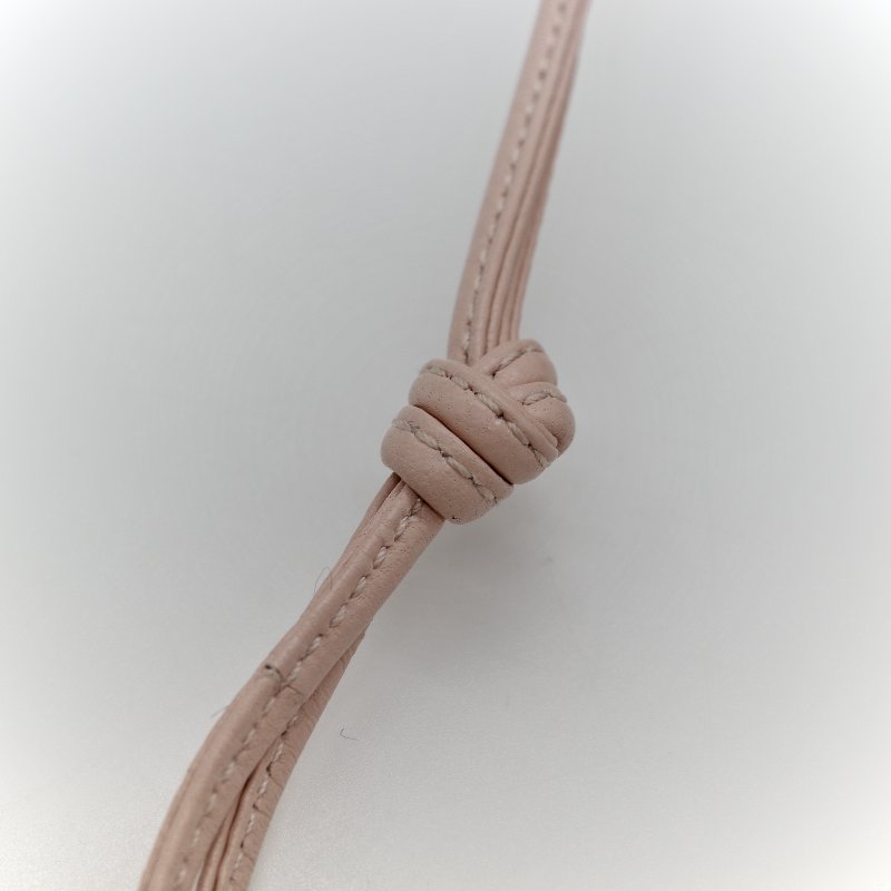 Bottega Veneta 寶緹嘉 粉色 編織 牛皮 斜挎包-10