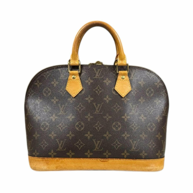 路易威登 Alma Monogram 手提包，帆布 M51130 棕色，女士 LOUIS VUITTON-2