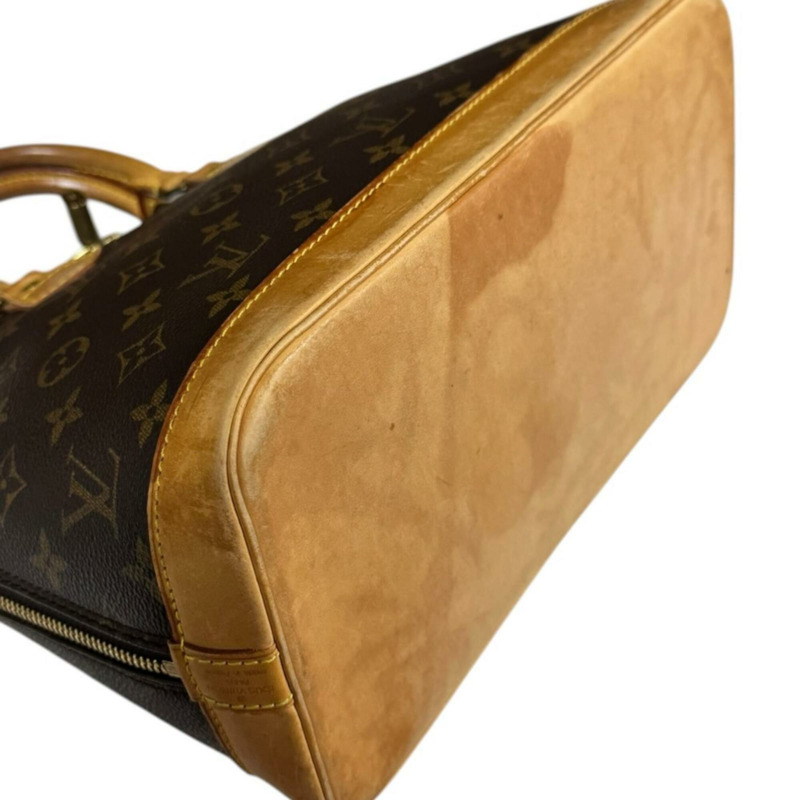 路易威登 Alma Monogram 手提包，帆布 M51130 棕色，女士 LOUIS VUITTON-7