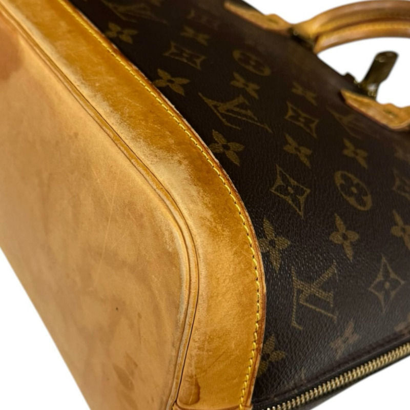 路易威登 Alma Monogram 手提包，帆布 M51130 棕色，女士 LOUIS VUITTON-8