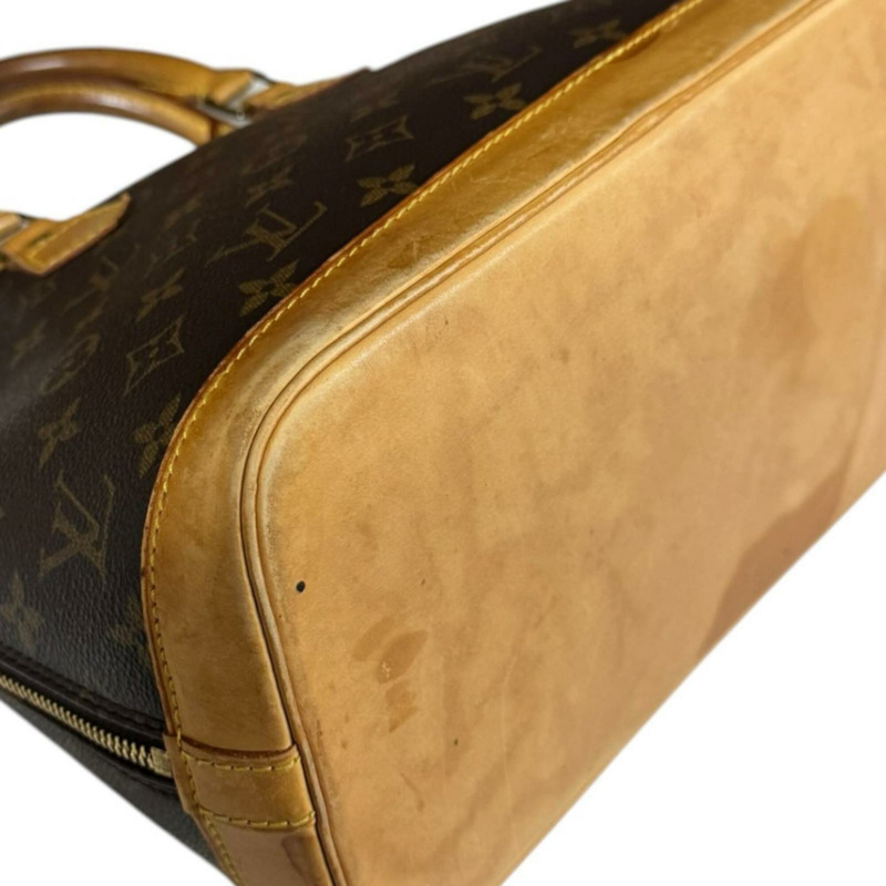 路易威登 Alma Monogram 手提包，帆布 M51130 棕色，女士 LOUIS VUITTON-9