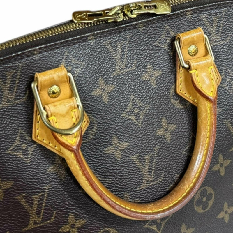 路易威登 Alma Monogram 手提包，帆布 M51130 棕色，女士 LOUIS VUITTON-11