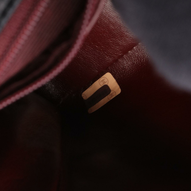 香奈兒迷你Matelasse 20鏈條斜挎包，羊皮材質，黑色，金色五金-4