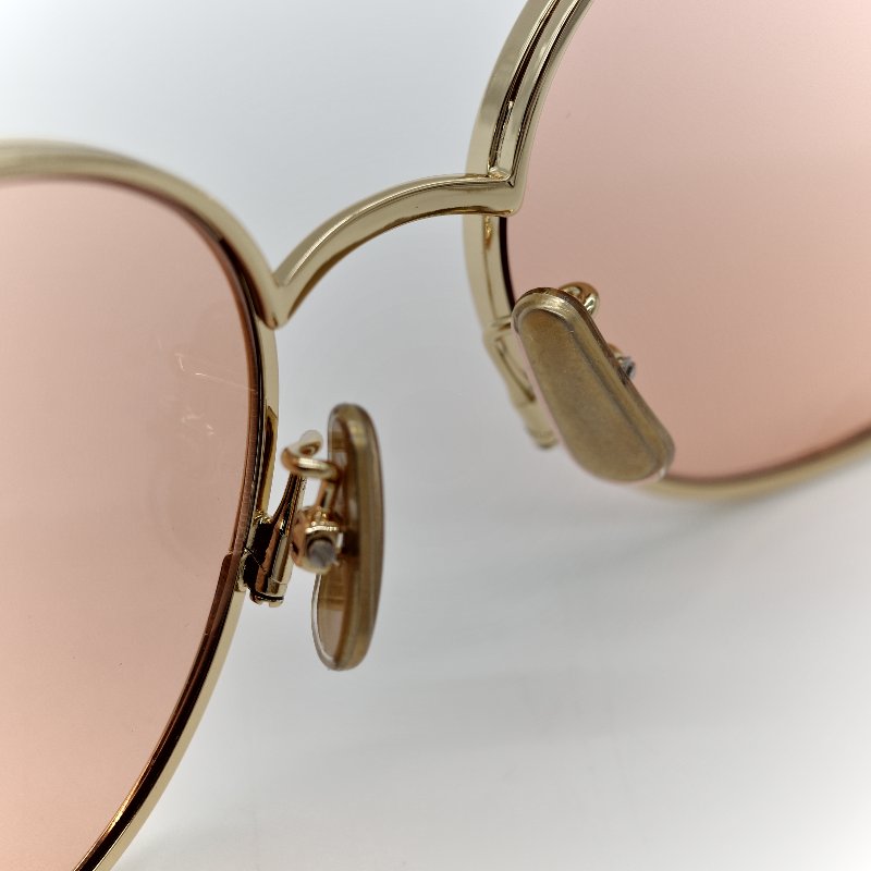 Celine 思琳 透明淺橘 彩色鏡片 夏日防曬墨鏡 40136U-13