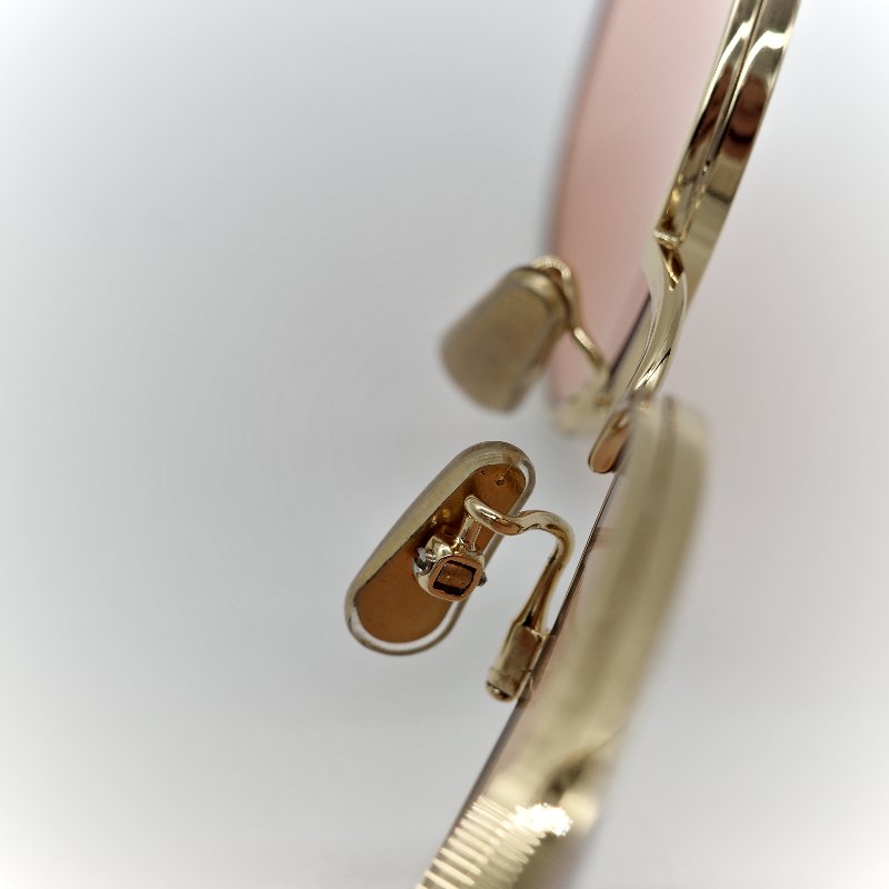 Celine 思琳 透明淺橘 彩色鏡片 夏日防曬墨鏡 40136U-14