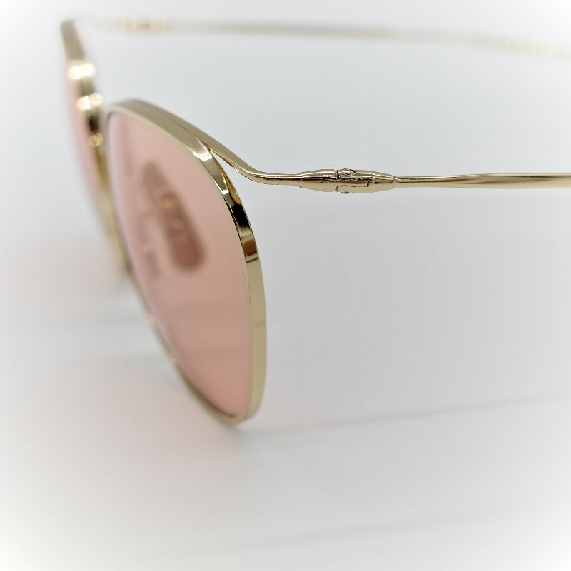 Celine 思琳 透明淺橘 彩色鏡片 夏日防曬墨鏡 40136U-15