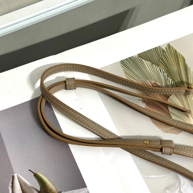 LOEWE Puzzle小牛皮手袋 - 迷你沙色-9