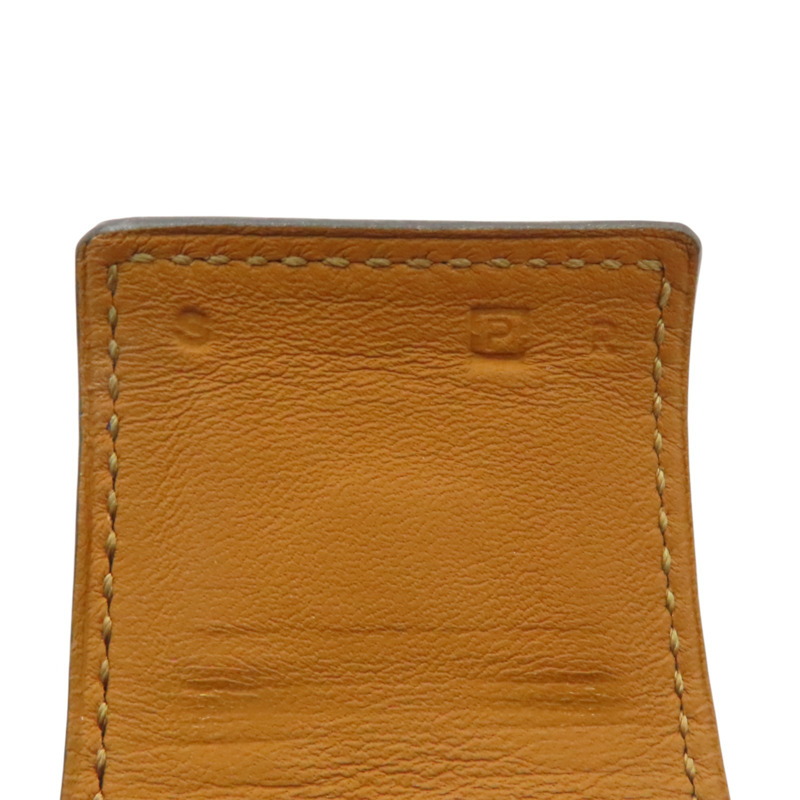 紫色 牛皮 CDC 24 銀釦 手環 P刻【HERMES 愛馬仕】 H079501CK-7
