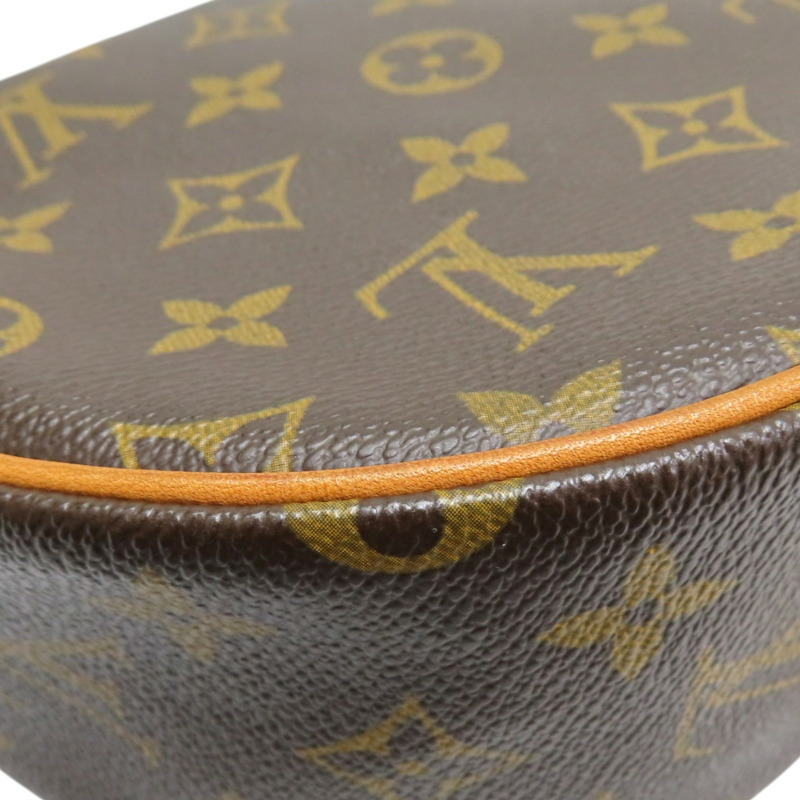 棕色 原花帆布 Tambourin 肩背包【LOUIS VUITTON LV 路易威登】 M51179-10