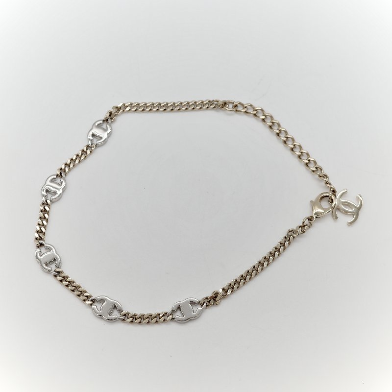 Chanel 香奈兒 珍珠 CC 水鑽 項鍊-14