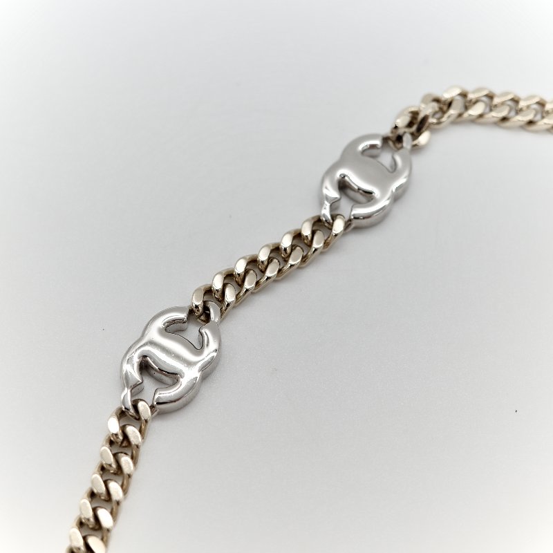 Chanel 香奈兒 珍珠 CC 水鑽 項鍊-15