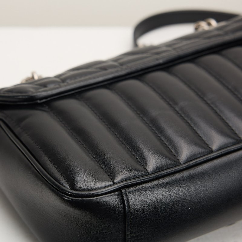 二手Gucci Marmont 22黑銀-13