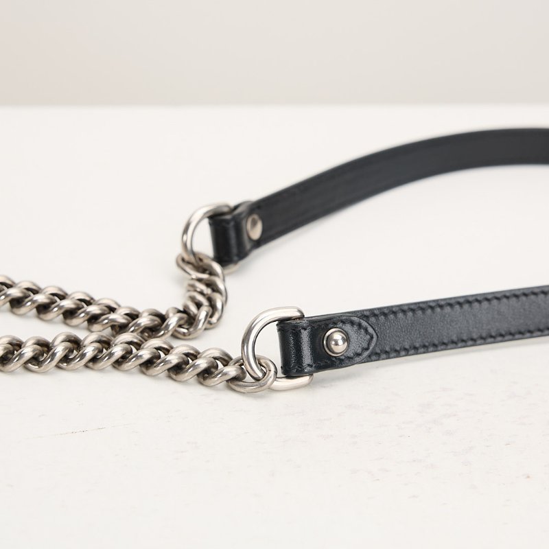 二手Gucci Marmont 22黑銀-16