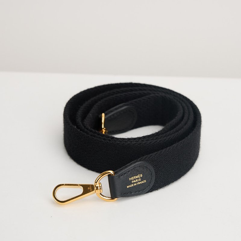 二手Hermès mini evelyne黑金-10