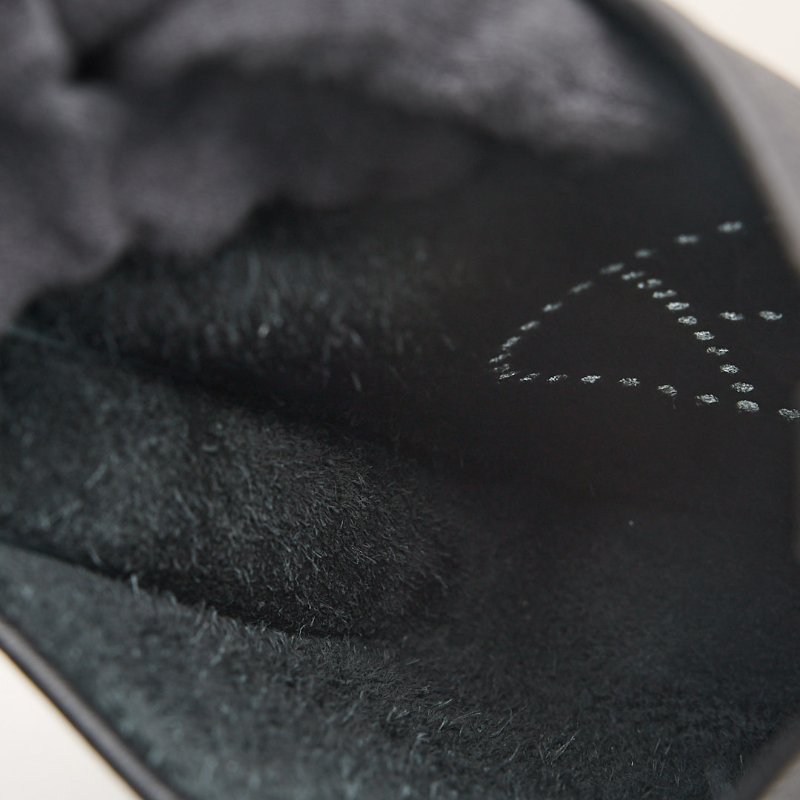 二手Hermès mini evelyne黑金-16