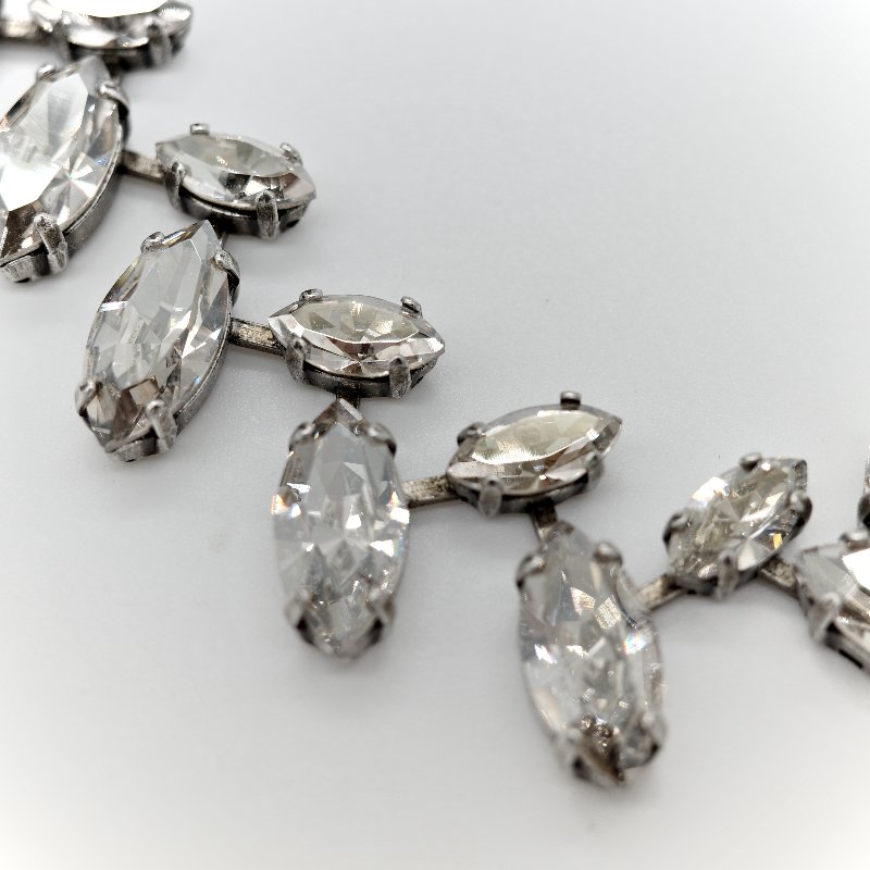 Dior 復古銀色 項鍊 Jadior 字母-4