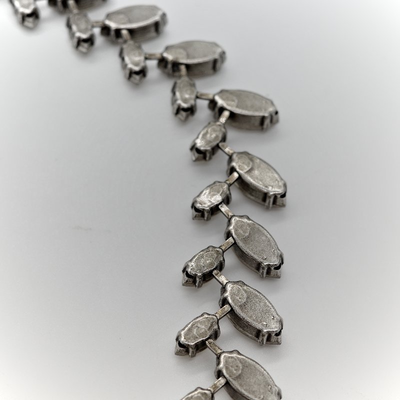 Dior 復古銀色 項鍊 Jadior 字母-13