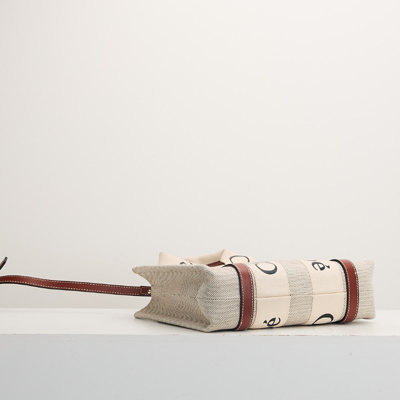 Chloé Woody tote 小號棕-2