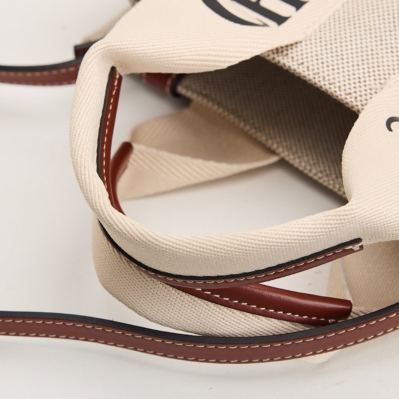 Chloé Woody tote 小號棕-11