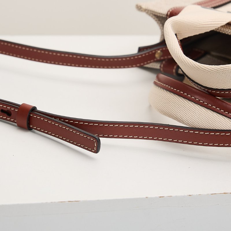 Chloé Woody tote 小號棕-13