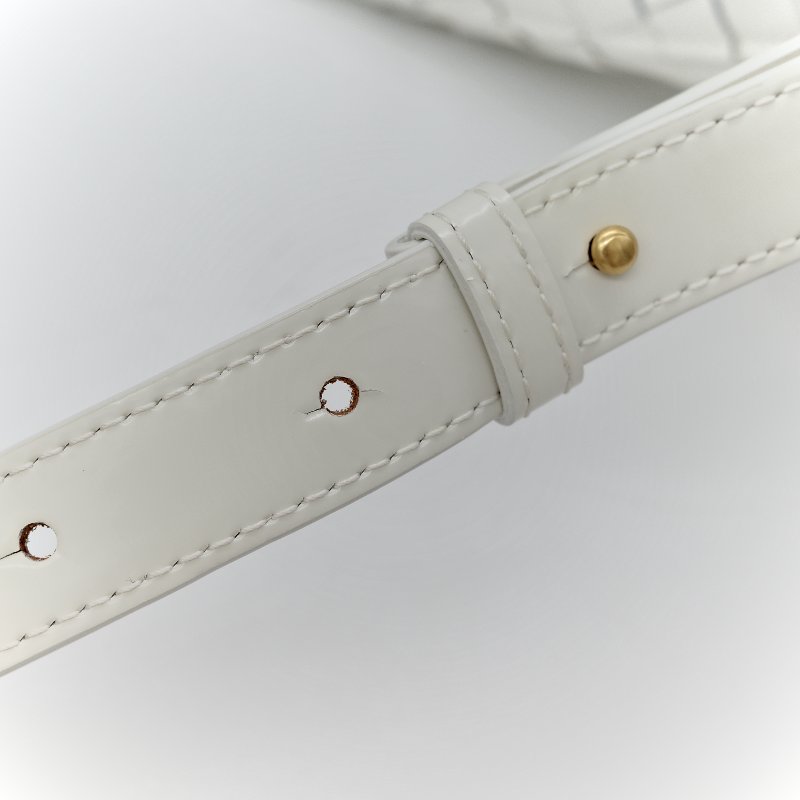 BOTTEGA VENETA 寶緹嘉 光澤感小牛皮編織 立體 翻蓋包肩背包 腋下包-7