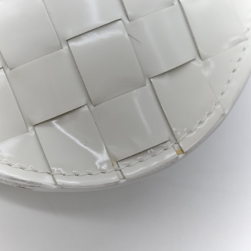 BOTTEGA VENETA 寶緹嘉 光澤感小牛皮編織 立體 翻蓋包肩背包 腋下包-9