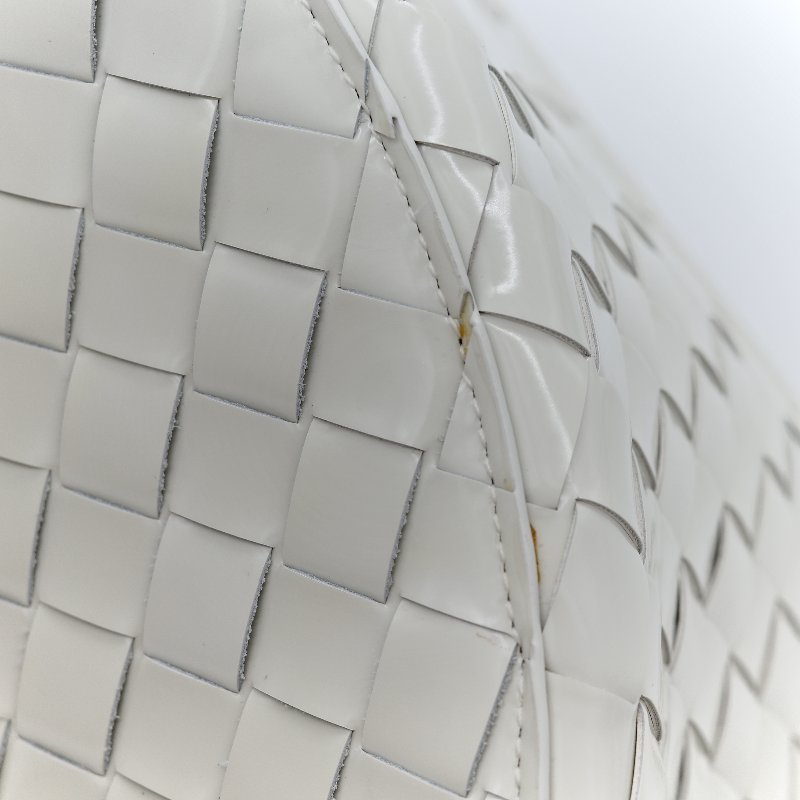 BOTTEGA VENETA 寶緹嘉 光澤感小牛皮編織 立體 翻蓋包肩背包 腋下包-17