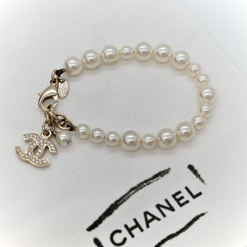 Chanel 香奈兒 珍珠手鏈-1
