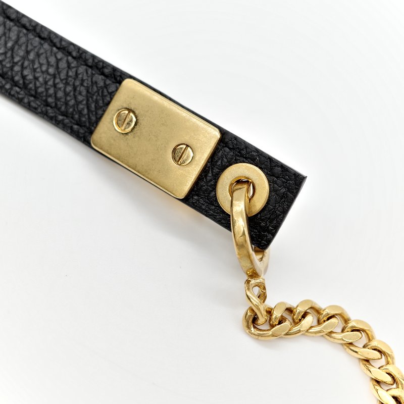 Valentino 范倫鐵諾 黑色牛皮斜挎包 豆腐包-19