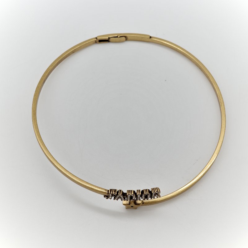 Dior 迪奧 復古 金色 手鐲-1