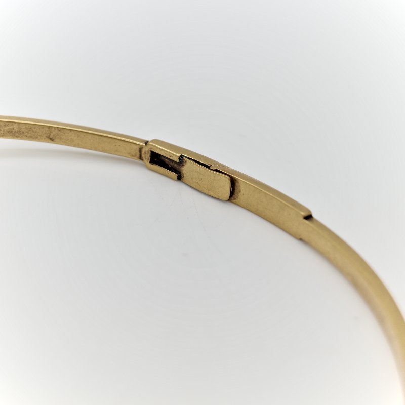 Dior 迪奧 復古 金色 手鐲-7