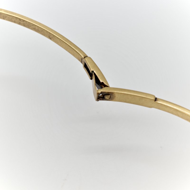 Dior 迪奧 復古 金色 手鐲-8