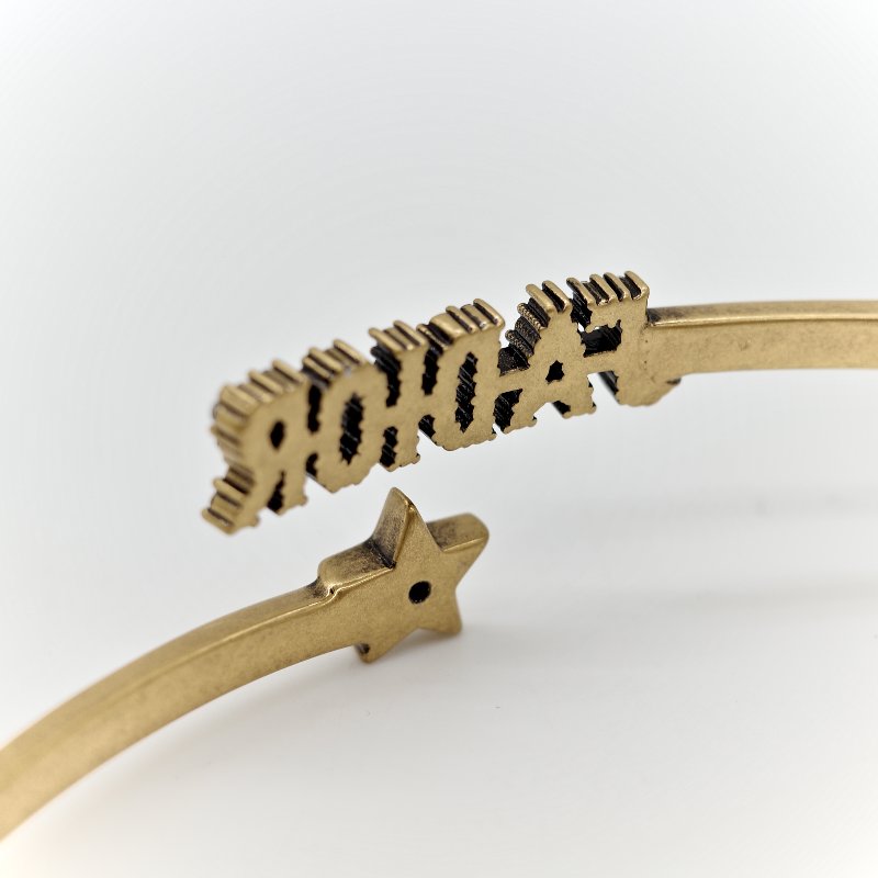 Dior 迪奧 復古 金色 手鐲-9