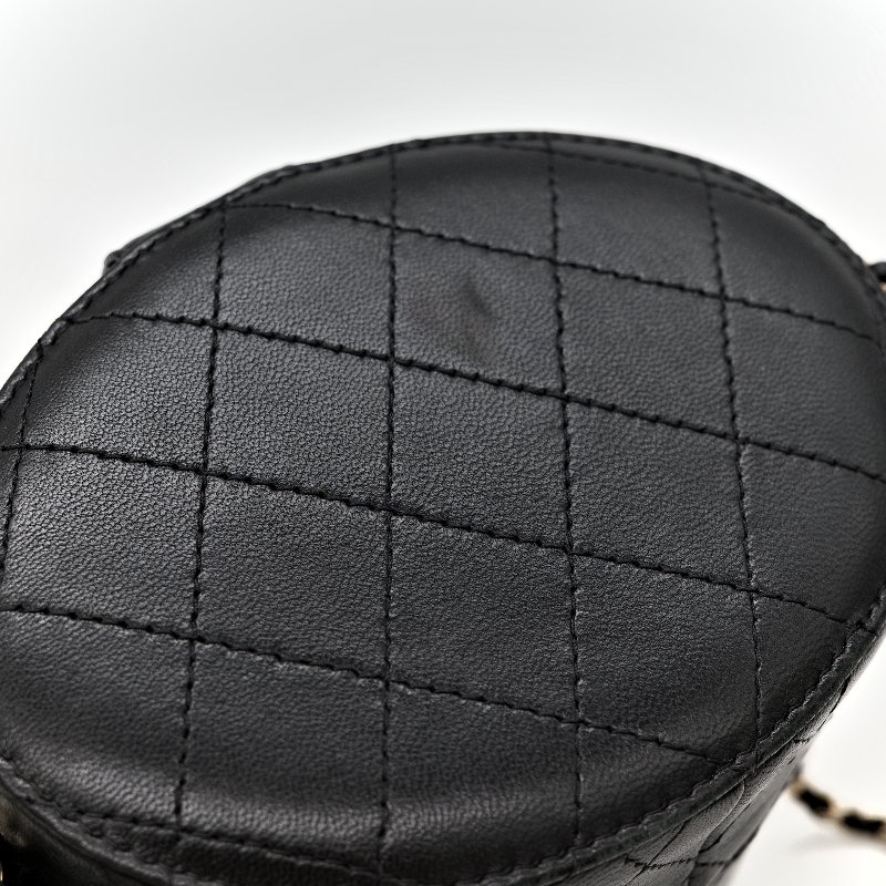 Chanel 香奈兒 黑圓盒子 大-6