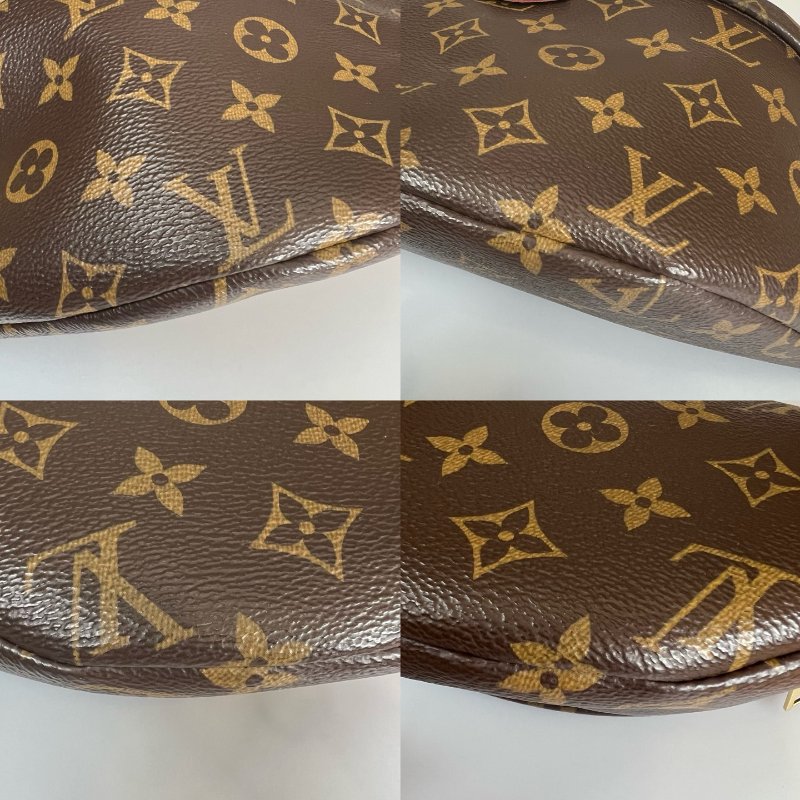 LV M43644 老花提把胸包-9