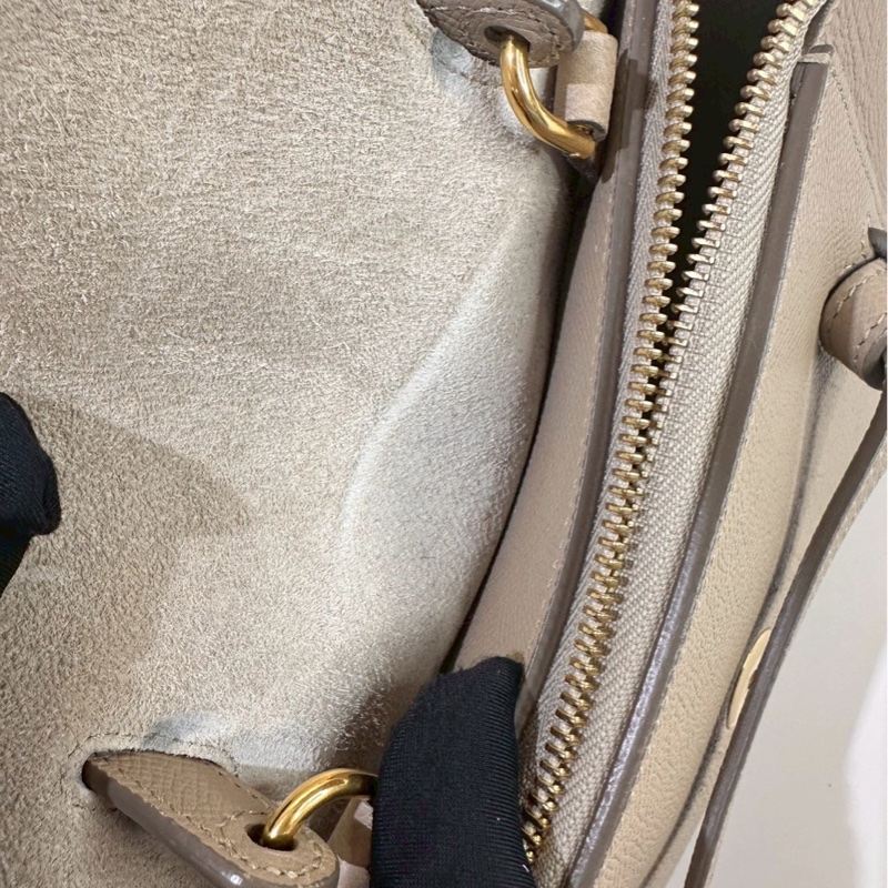 Celine|belt nano 燕麥色-10